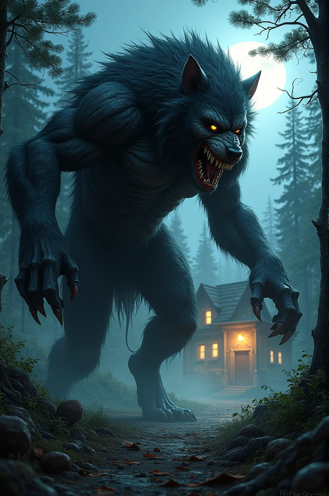 Teach me how to make a werewolf outside a village