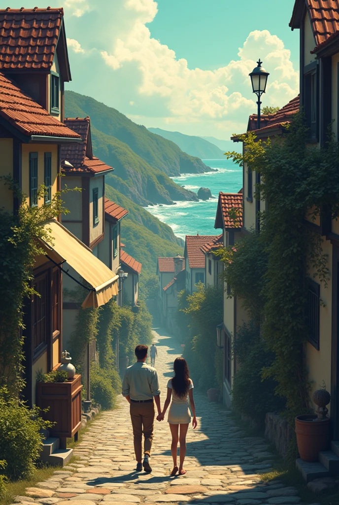 In a small coastal town, surrounded by hills and the constant sound of the sea, Clara y Martin se conocieron en circunstancias que desafiaban la tranquilidad del lugar. Clara was a young librarian, Known for her love of books and her reserved nature. Martin, A former police officer turned mystery novelist, He had come to the village looking for inspiration for his next book..