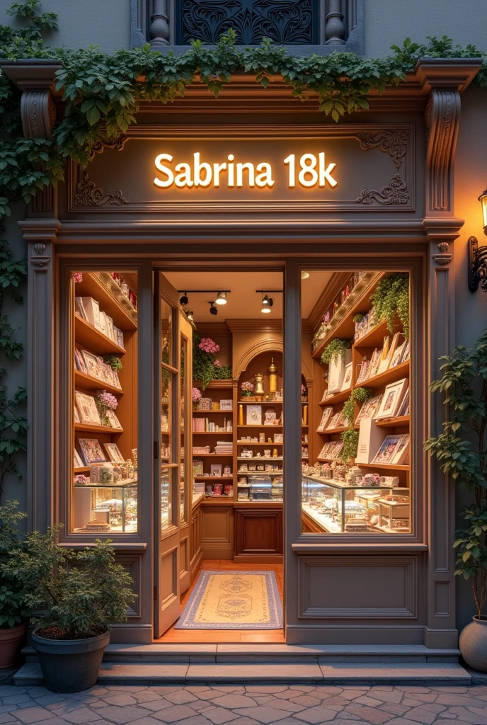 Stationery store named after the Sabrina 18k universe
