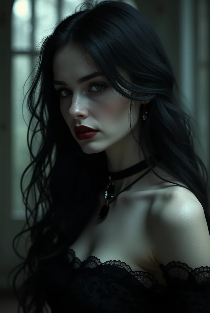 naked gothic girl 