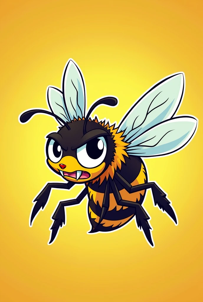 angry bee