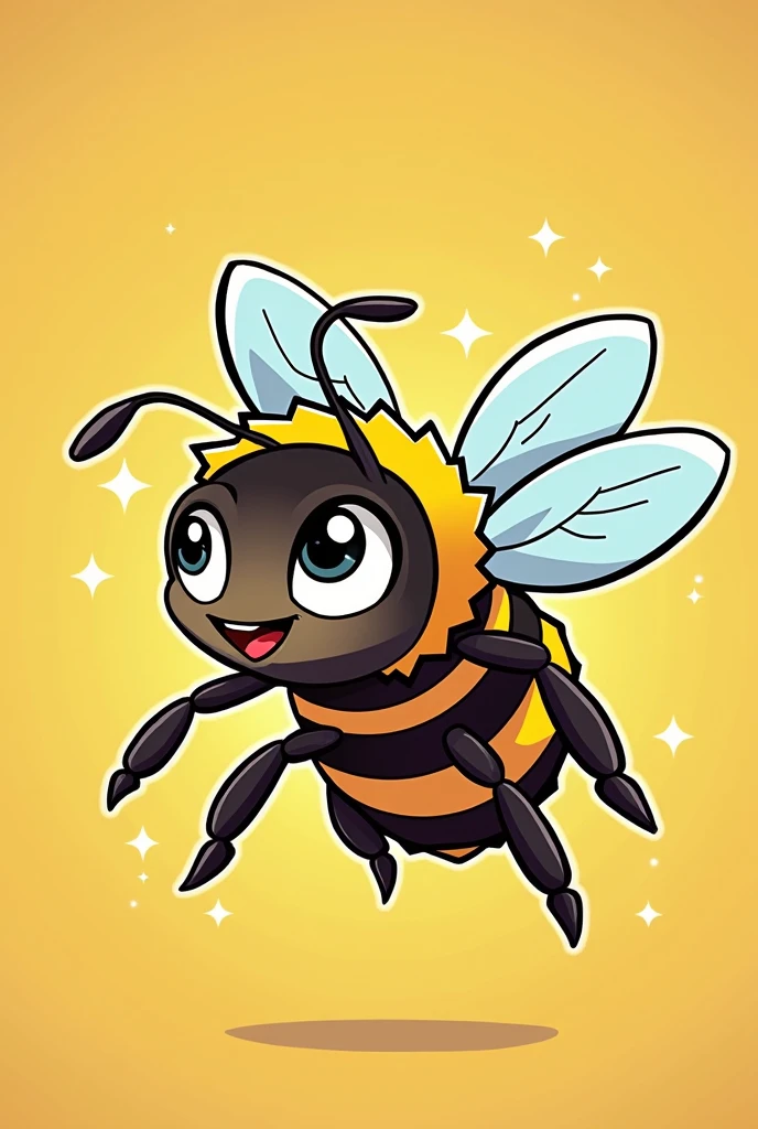 happy bee