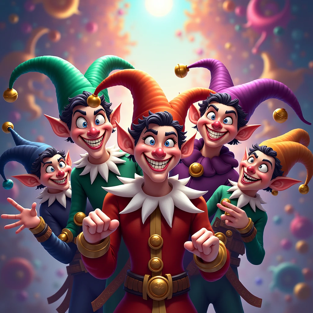 A smile that brings victory! In 6 Jokers