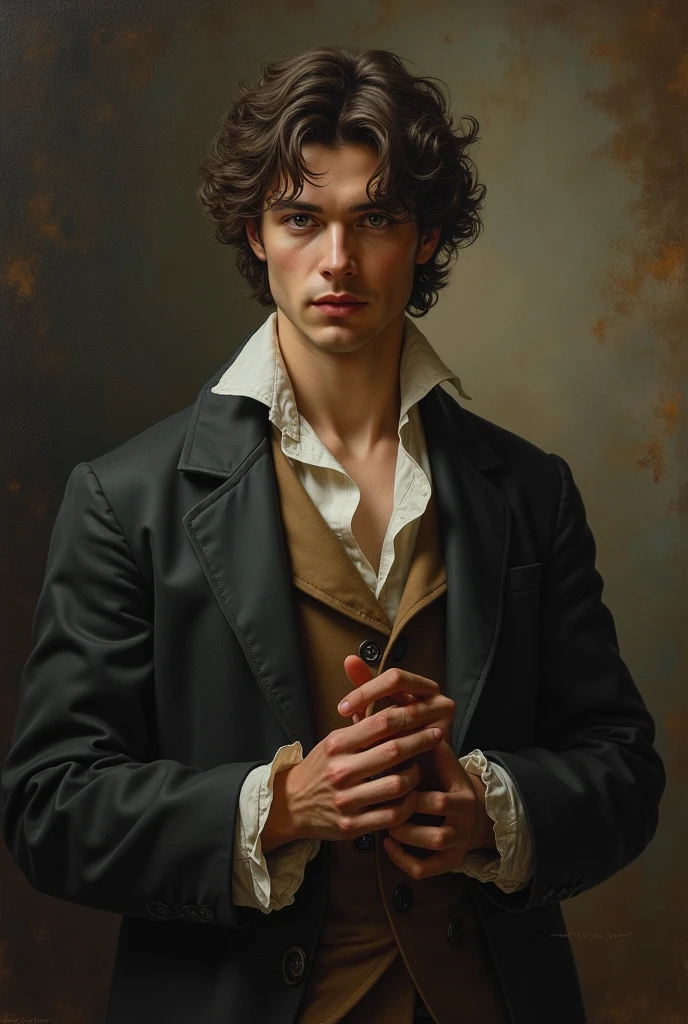 Man of 1850, romantic, impulsive and very passionate, representing the ideal of sincere love. however, his lack of maturity and discernment makes him a less practical choice for a young woman. Get inspired by Jorge's work "The Hand and the Glove"