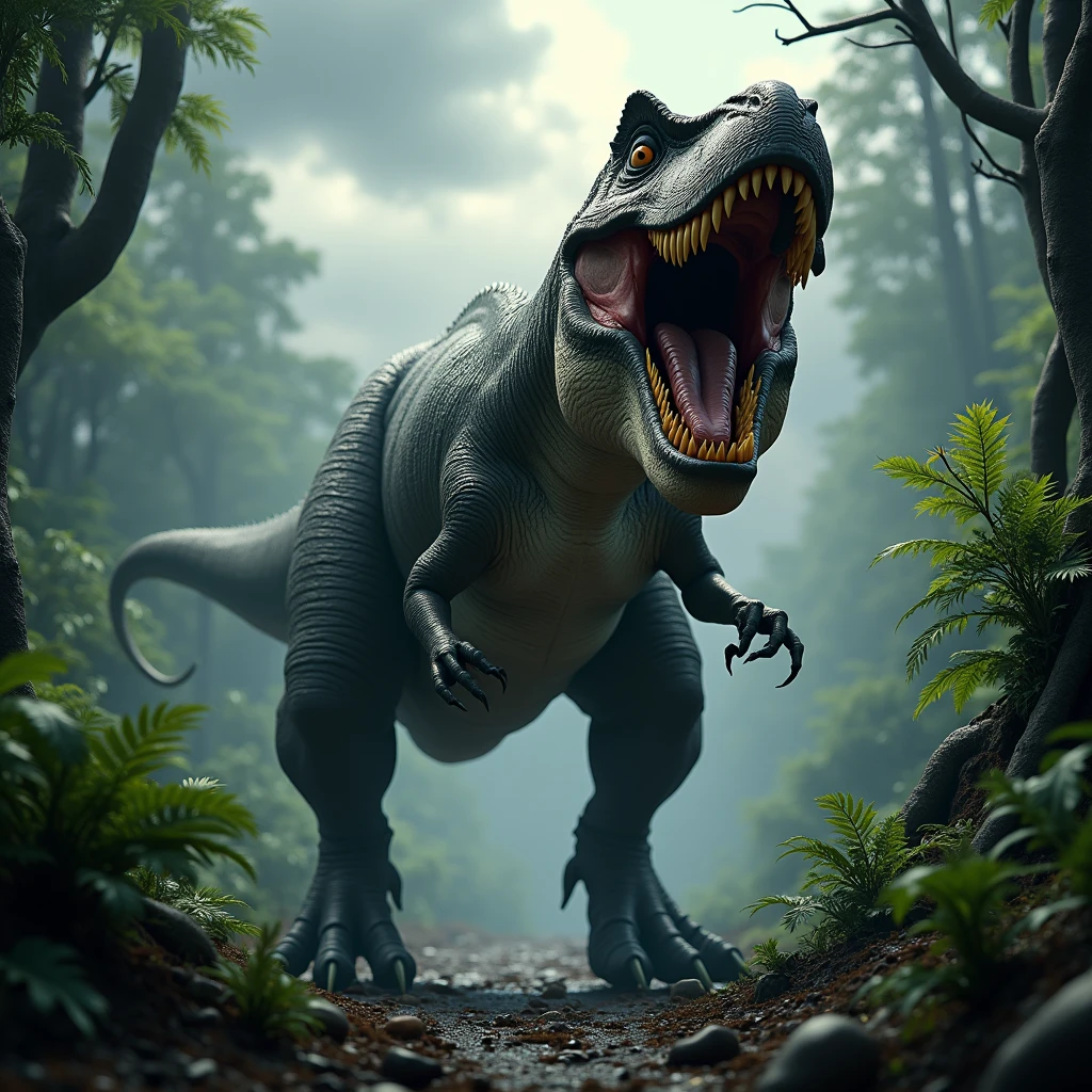 T-rex scary