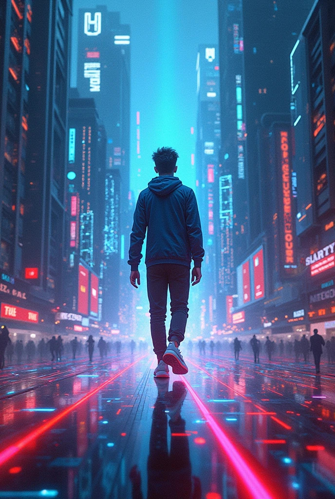 Create an image written Digital Revolution
