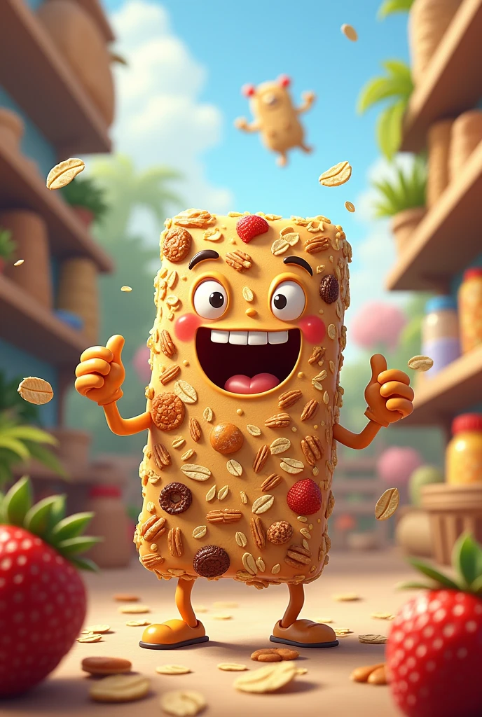 Granola cartoons