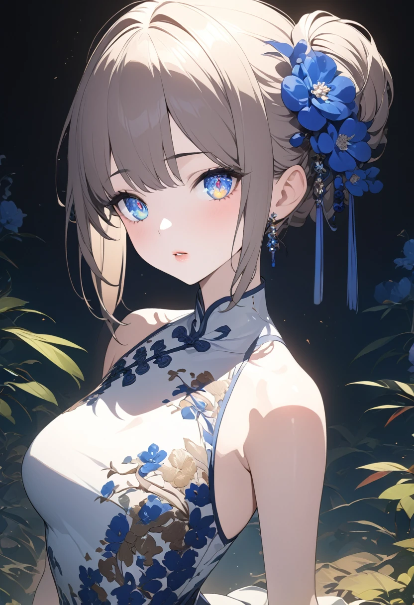 a girl in a beautiful garden, high quality, detailed character design, detailed character illustration, detailed character art, 3d render, detailed character portrait, extremely detailed eyes and face, beautiful detailed lips, beautiful detailed eyes, elegant pose, whimsical, dreamlike, soft lighting, warm colors, vibrant colors, cinematic, concept art, masterpiece, best quality, 4k, 8k, highres