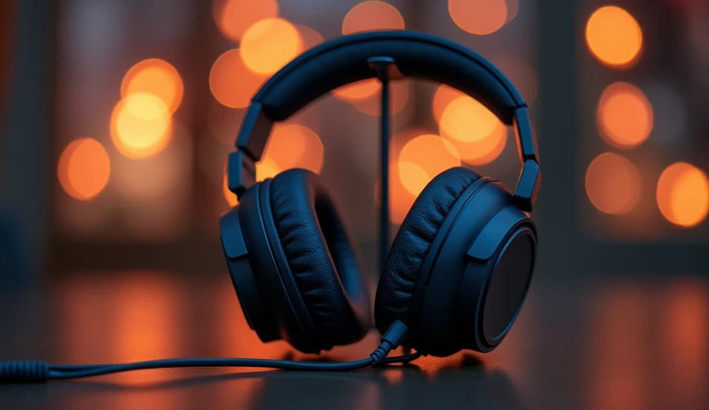 Headphones in full music sessionHigh Resolution, quality Meilleure, very detailed, quality, uhd,