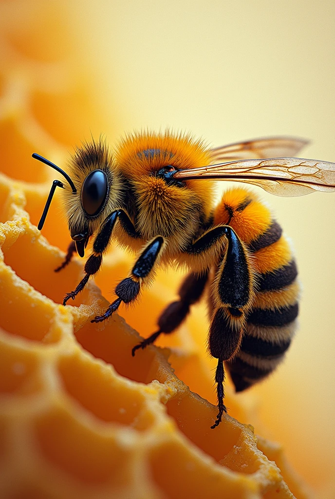 SAY DID YOU KNOW THAT Bees never sleep and are always working.
MAKE A DESIGN AS INTERESTING FACT, BUT IT IS RELATED TO THE STUDY