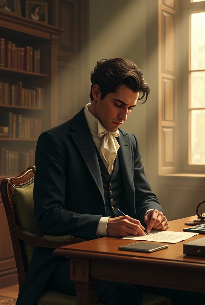1850s man lawyer, in love with one woman all his life. He's shy, introverted and insecure, which makes him seem less confident. Get inspired by Palmeiras&#39; Estevão