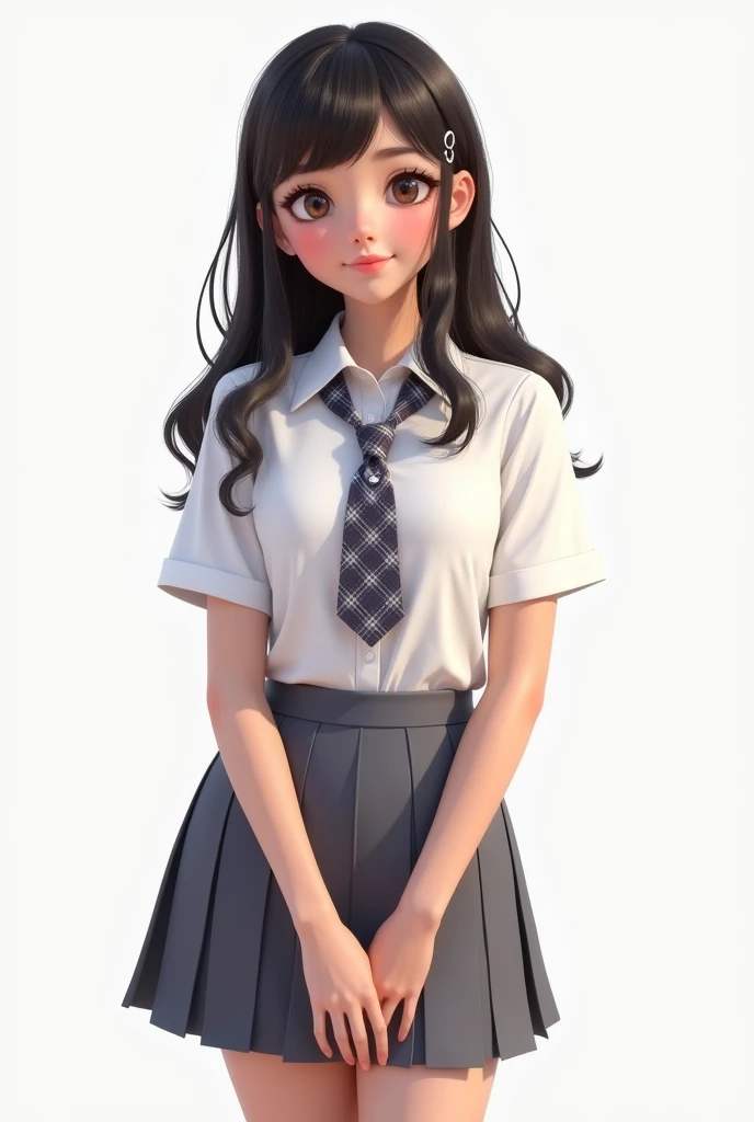 Any cemar the tictoker dressed as a schoolgirl 
