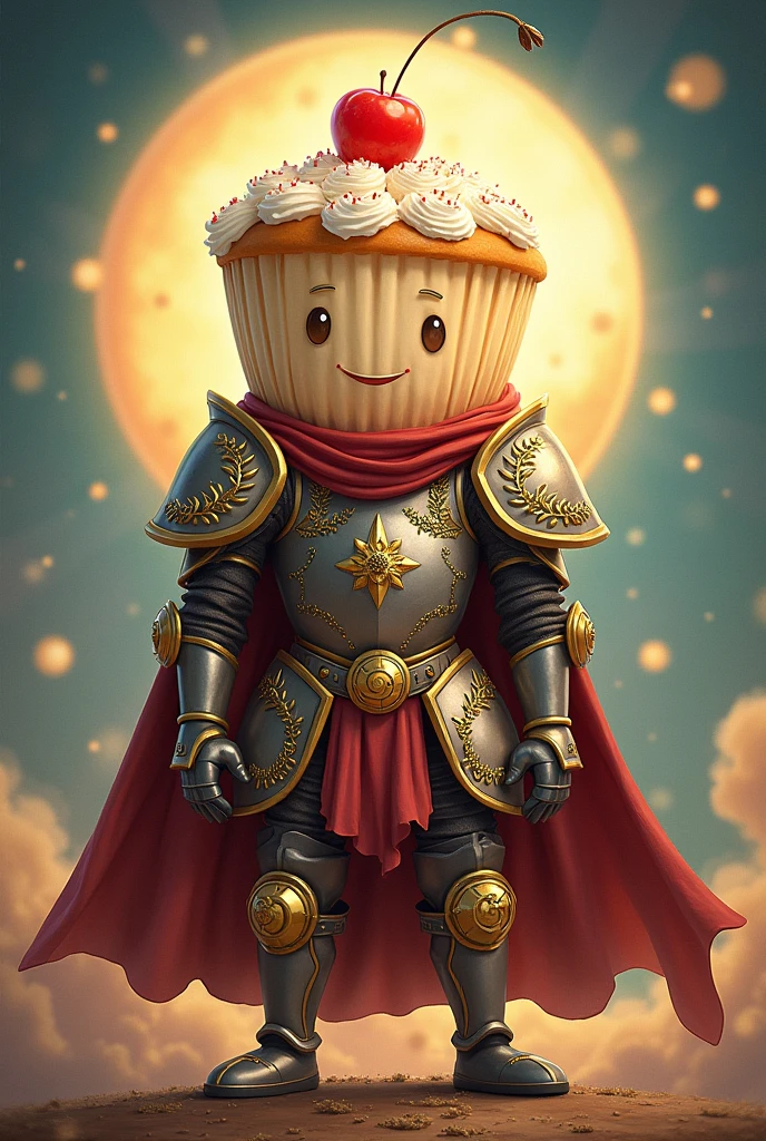 Cakey drawing , dressed in the dragon armor of the knights of the zodiac