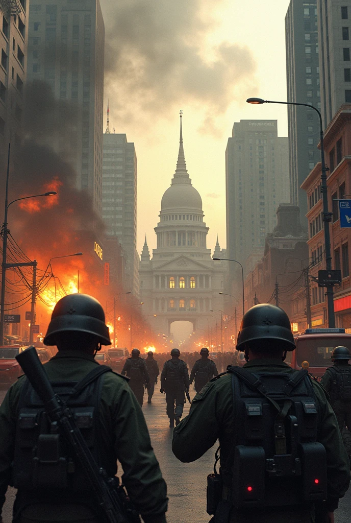 Seizing power and coup d&#39;état 2024 in Bangkok and its vicinity