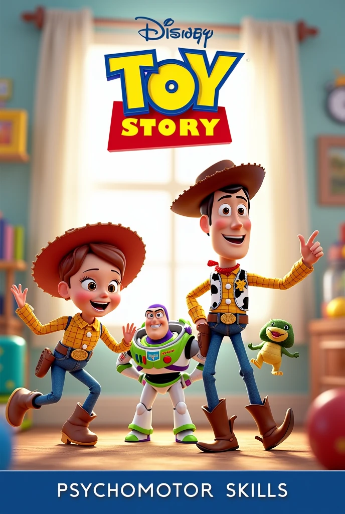 Image for Toy Story cover about psychomotor skills