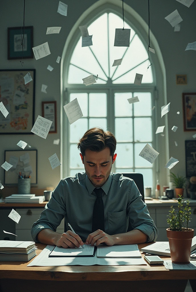 An image that represents these words; If you are always busy, try to improve your efficiency