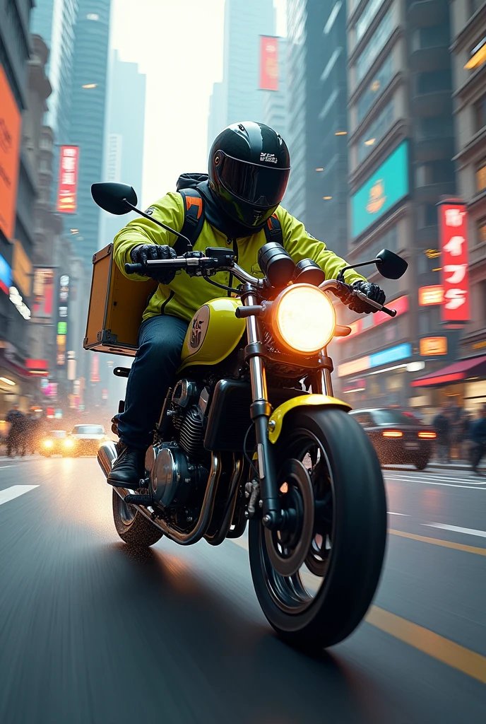 Delivery moto flash