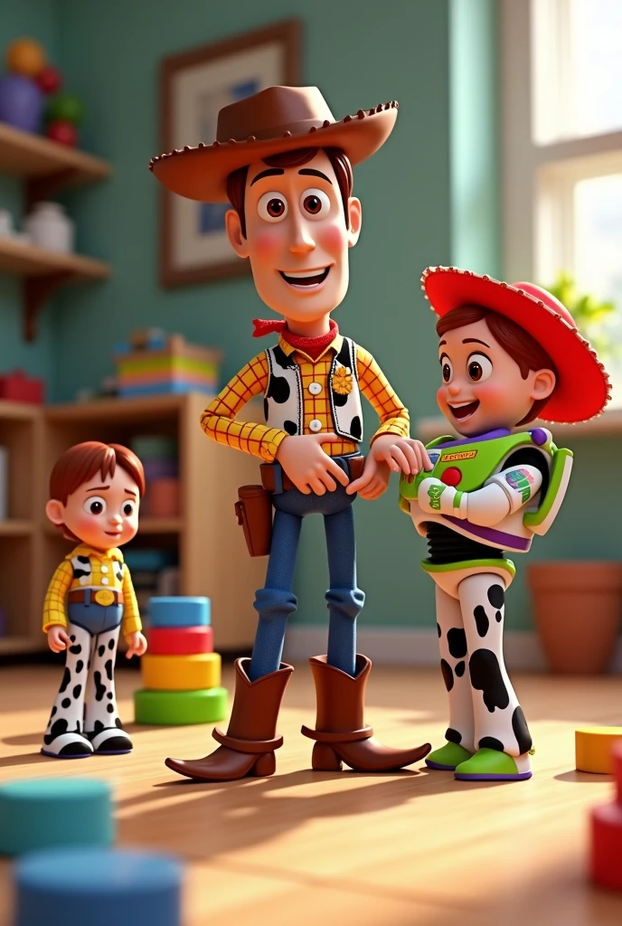 Toy Story image for cover without the Toy Story sign referring to psychomotor skills