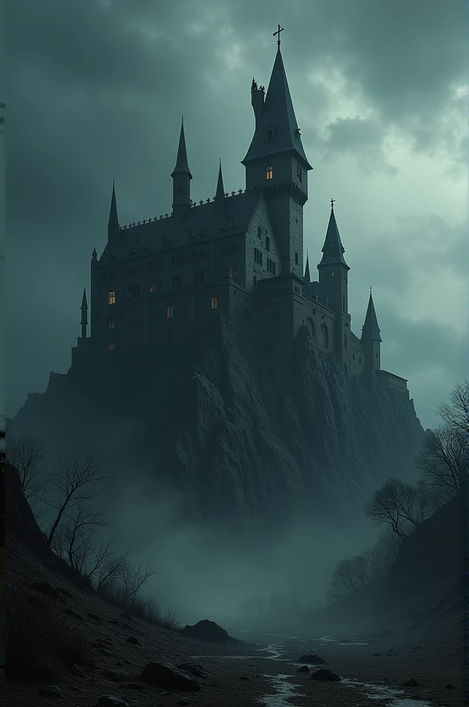 Image of Dracula's castle in chapter 5