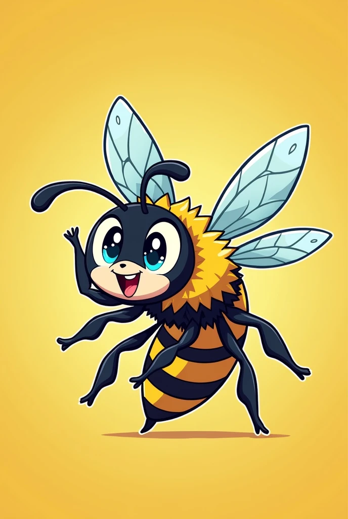 bee playing