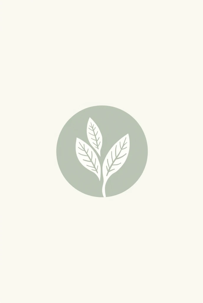 logo that is representative of succulents, that it is without gradients, only curved lines and the letters can be seen in the veins of the sheet "Hk"