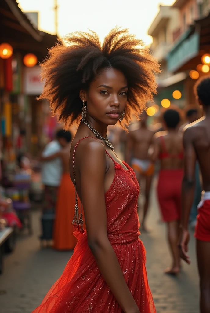 Jeune fille ivoirienne sexy ,en habit sexy