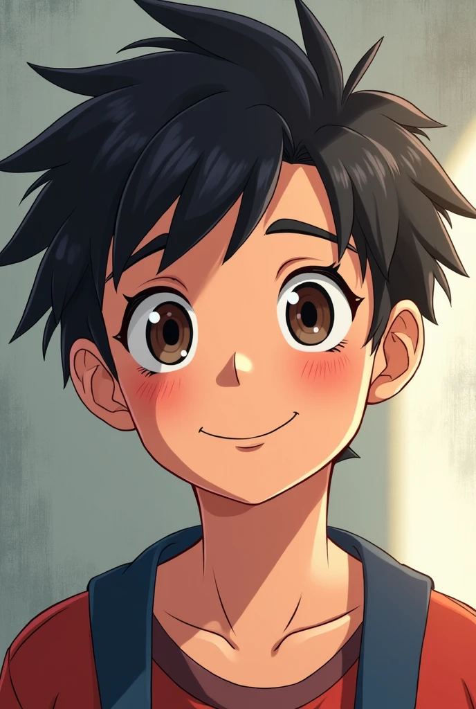 If you know Diego Guerrero, a 14-year-old Chilean actor, make a picture of him now in anime style