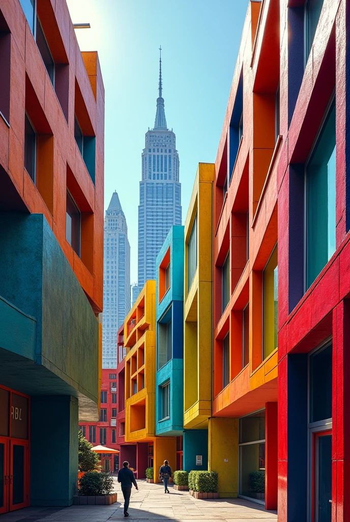 Colors in architecture 