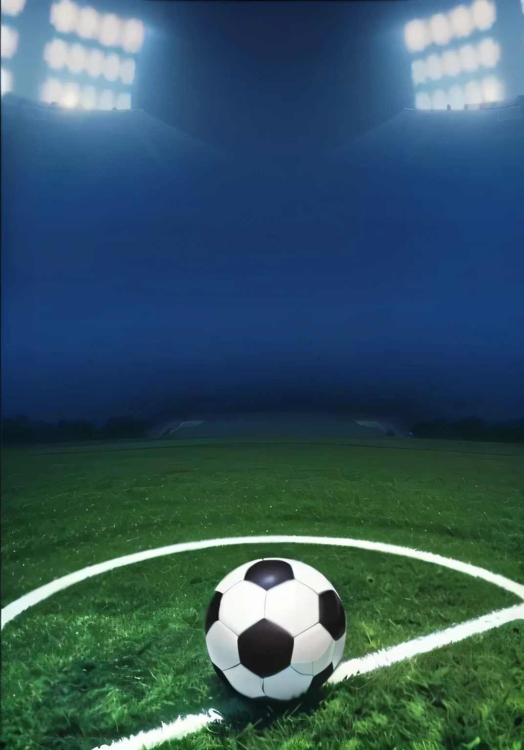 a soccer ball on a field with a stadium in the background, phone wallpaper, mobile wallpaper, phone wallpaper hd, soccer, phone background, iPhone 15 Background, hd phone wallpaper, iphone background, hq 4k phone wallpaper, iphone wallpaper, mobile wallpaper, total darkness around the pole, screensaver, cover photo, 4k vertical wallpaper, 4k vertical wallpaper