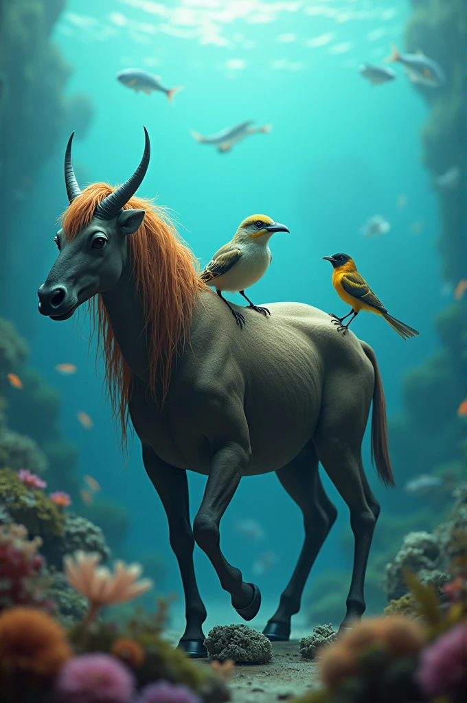 Images of commensalism symbiosis