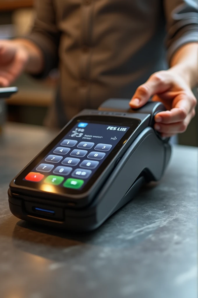 Credit card machine
