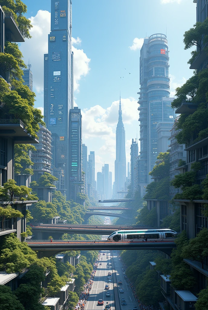 Tokyo in 2100