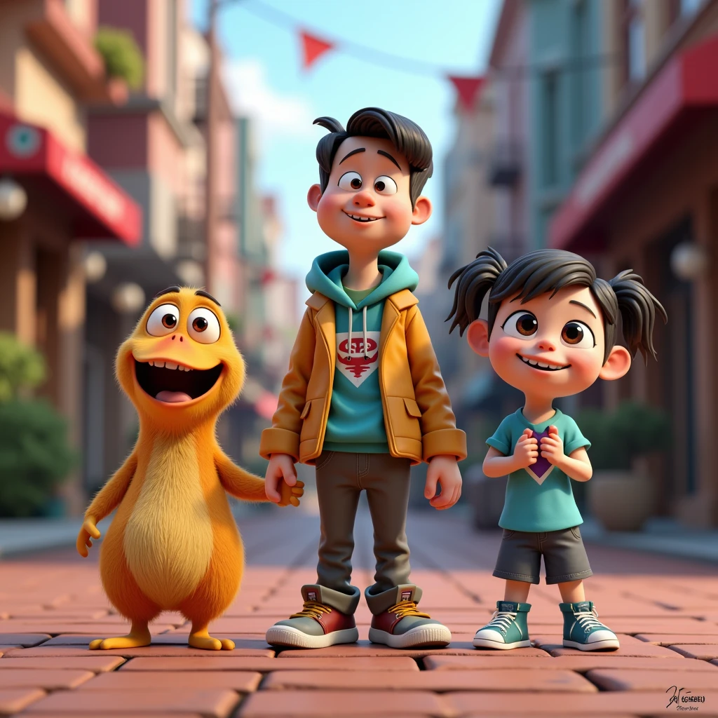 Disney Pixar cartoon models