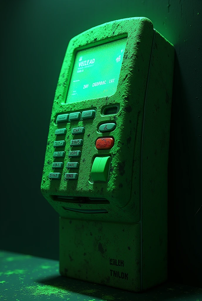 Insane Green Credit Card Machine 