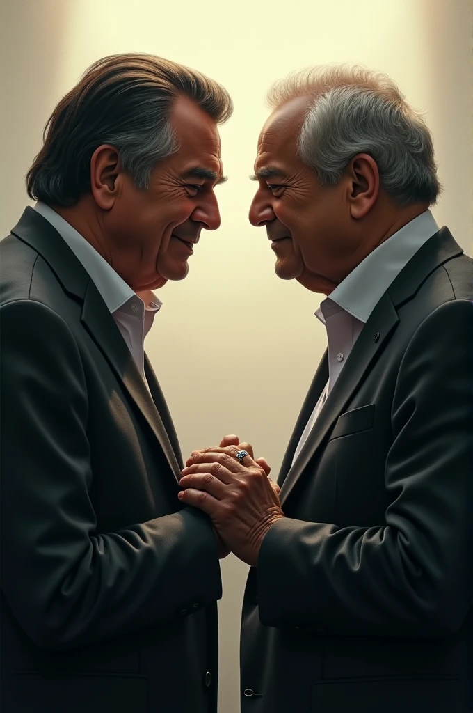 Bolsonaro kissing lula