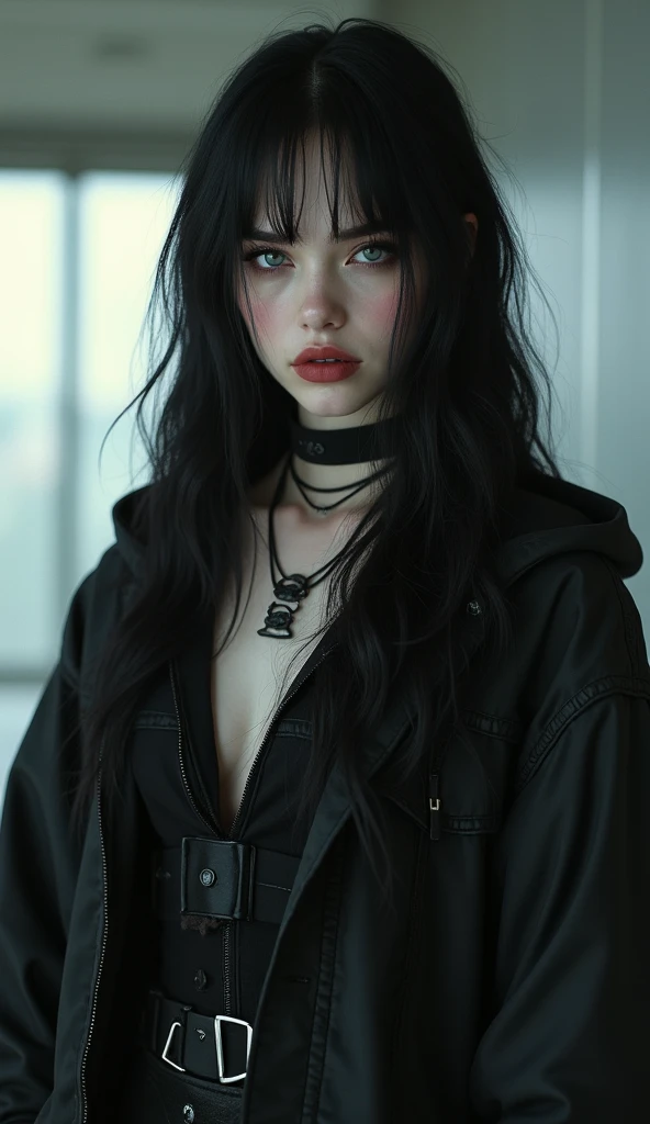 goth, billie eilish, sexy, modern, hot