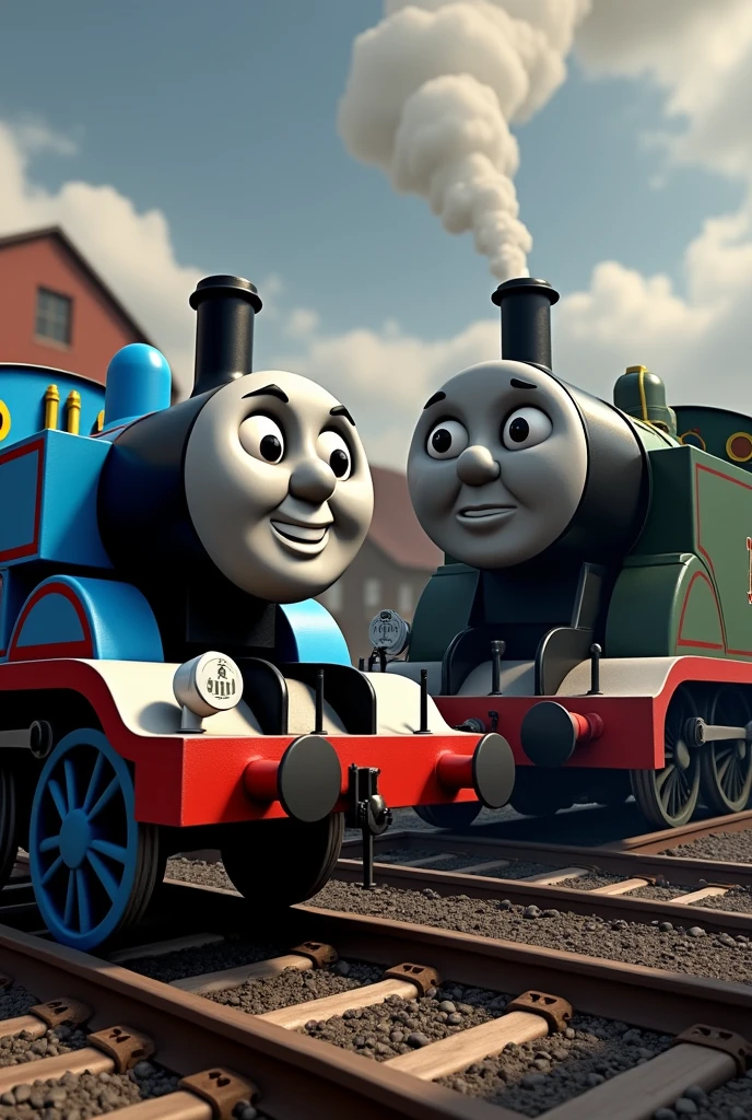 Thomas the Train is Angry at Diesel