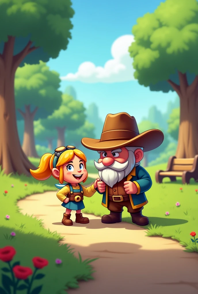Old man cowboy and young servant girl, western, age gap, age difference, giant tall size, old man 70, short beard white, scar eye red, face smile, hairy body, hat, boots, naked, big long penis erect, cumming, he carries his girlfriend strongly with both hands, ass fuck positions, sexy young girl 18, size tiny and slim, hairstyle blond, little pregnant, face embarrassing blushed, in comfort sitting position for sex, one old man, one young girl, naked, nsfw, masterpiece,1:3, on tent farm.