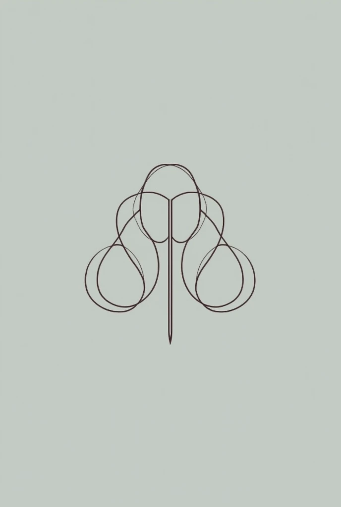 generate a logo for a brand that has a minimalist shape that shows that there are 3 owners, se llama triple thread