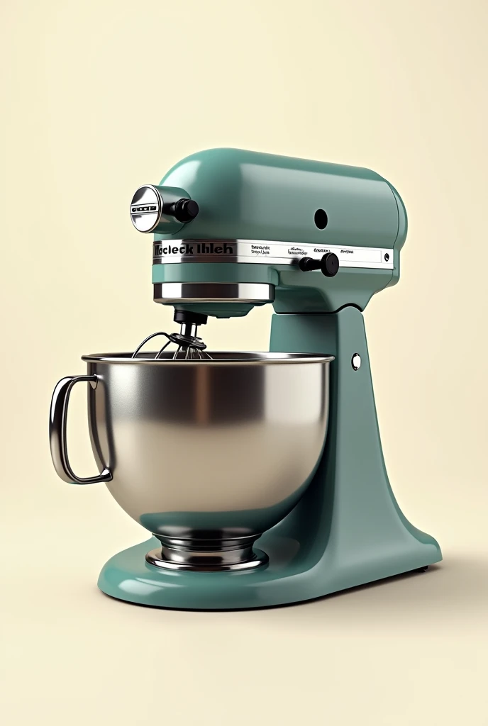 Vintage mixer for a logo
