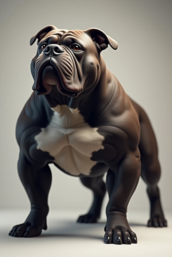american bully, musculoso