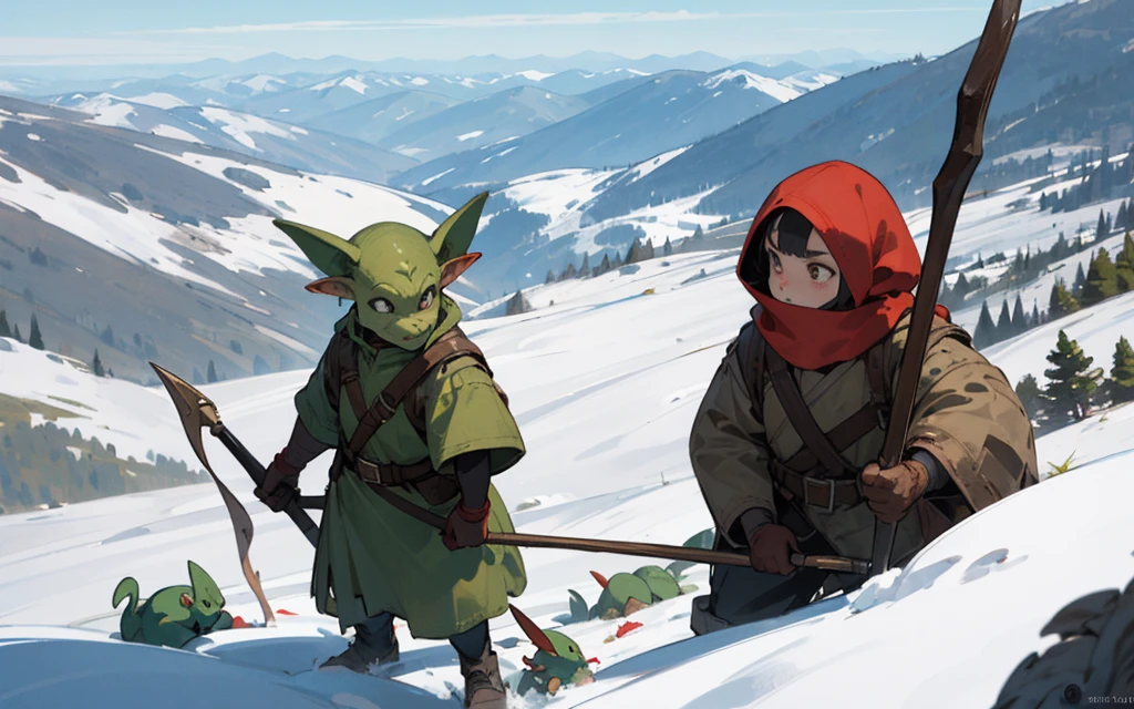 goblin hunter in the mountain
