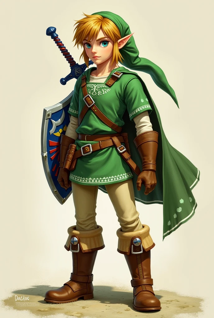 drawings of link from the legend of zelda