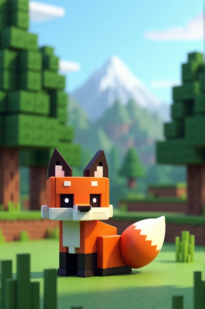 Minecraft fox