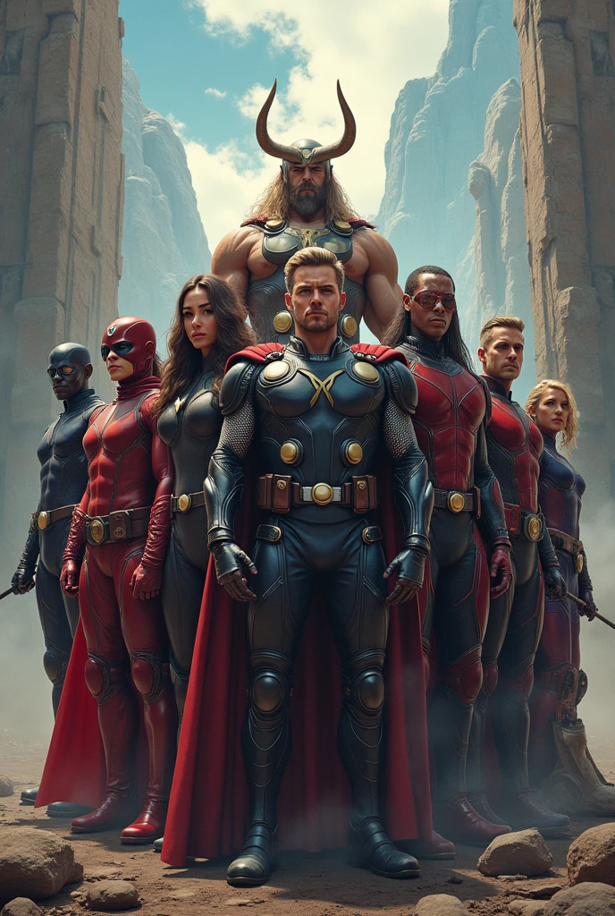Make a POST with all the characters below:
Thor - Cego de um olho
Odin- Cego de um olho
⁠Bucky( white wolf)-Has one arm Daredevil- Blind Hawkeye- Deaf Misty Knight- Bionic arm Maya Lopez- Deaf Cyborg- Lost one arm and both legs Doctor Mid-Nite- Blind Oracle(Barbara Gordon)- paraplegic Professor Xavier - paraplegic Sina( irene adler) Blind Karma- Bionic Leg