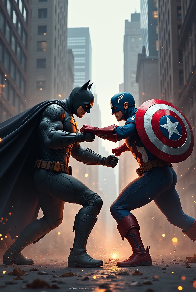 Batman vs Captain America