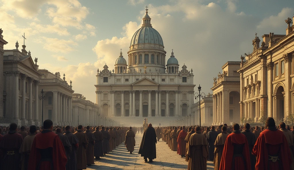 The Power and Influence of the Catholic Church in Western Europe, not so big