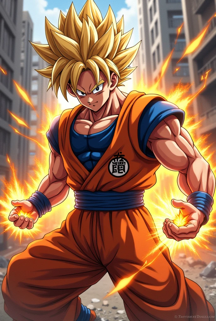 create an art with the character bakugou