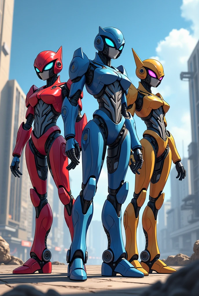 Arcee (Transformers) Windblade (Transformers) Jenny Wakeman (My Life as a age Robot)