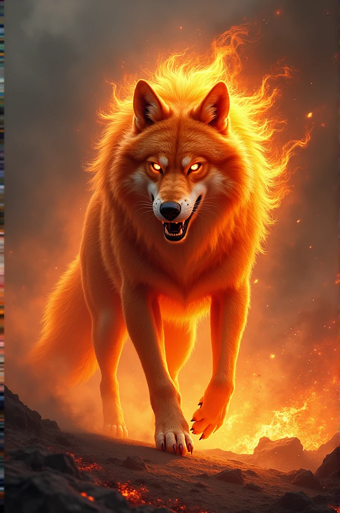 Fire Wolf